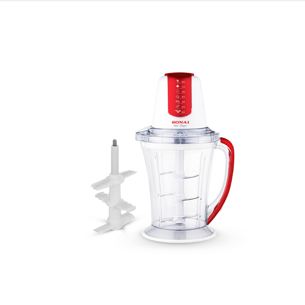 قطاعة 3س سوناى بقشارة ثوم 700 وات احمر