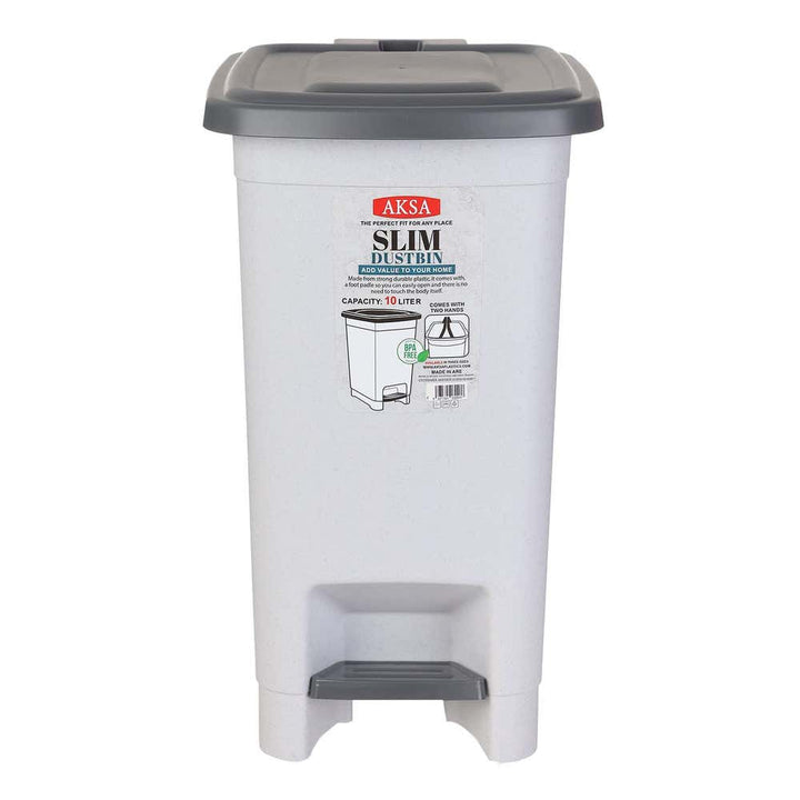 باسكت 10 لتر لينو نيو سليم جراى اكسا