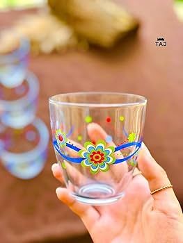 طقم 6 كوب 370 س ل دبل اكوا اولد فاشون