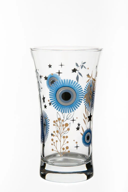 طقم 6 شوب 300 س ل ازور عين ازرق باشابتشة