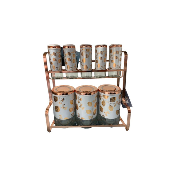 طقم توابل 9ق استانلس بيضاوى كبير اكسفورد