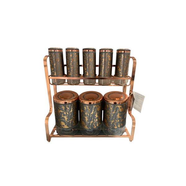 طقم توابل 11 ق استانلس بيضاوى اكسفورد