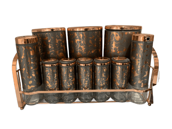 طقم توابل 11 ق استانلس بيضاوى اكسفورد