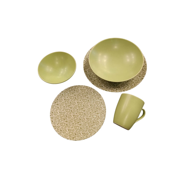 طقم عشاء 30 ق ديجيتال بستاج كود 34 يخلي سفرتك تحفة وشكله أنيق جدًا، مناسب لكل بيت مصري.