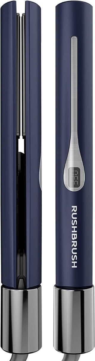 مكواة شعر اينفرا ازرق راش براش