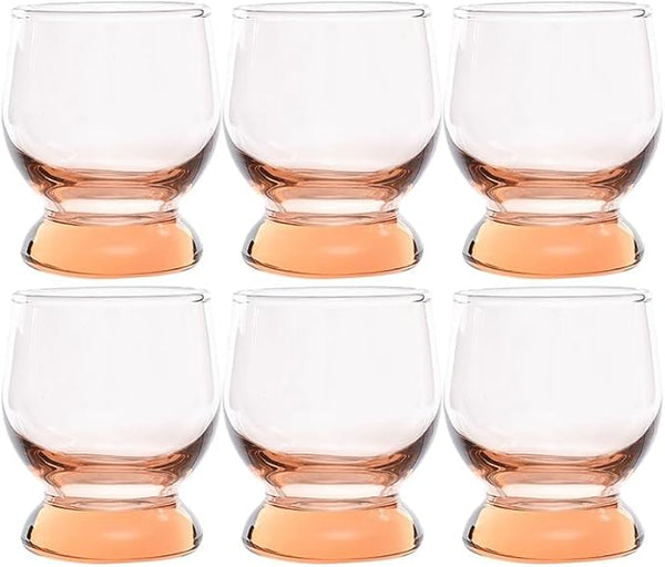 طقم 6 كوب 220 س ل اكواتيك بينك باسابتشة