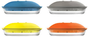 حافظةطعام مدوره1.84لتر غطاء بلاستيك زيست