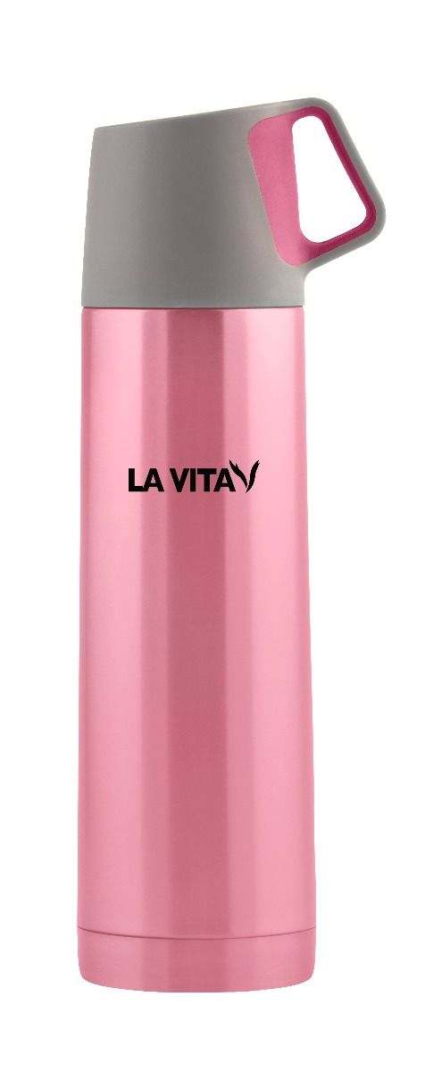 ترمس 0.5 لتر استانلس روز + كوب