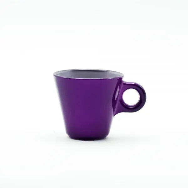 طقم 6 فنجان قهوة 80مل ميتال بينك