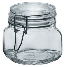 برطمان زجاج 500 مل بالغطاء بورجونوفو