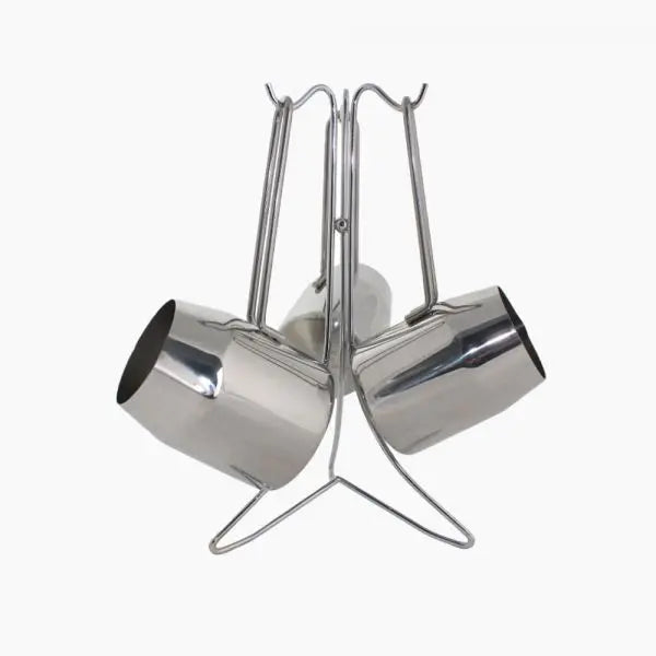  طقم كنك 3ق استانلس+استاند زينيا داملا