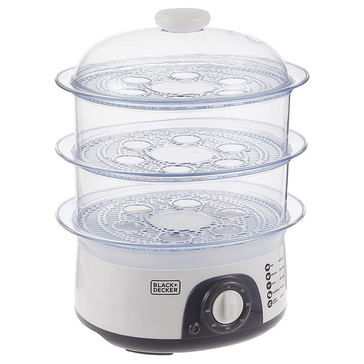 حلة طهى بالبخار 9 لتر 800 وات بلاك اند د