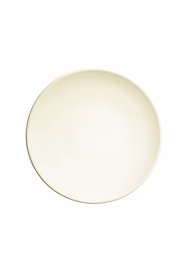 طبق مسطح27سم بورسلين هارليك كريمى كوتاهي