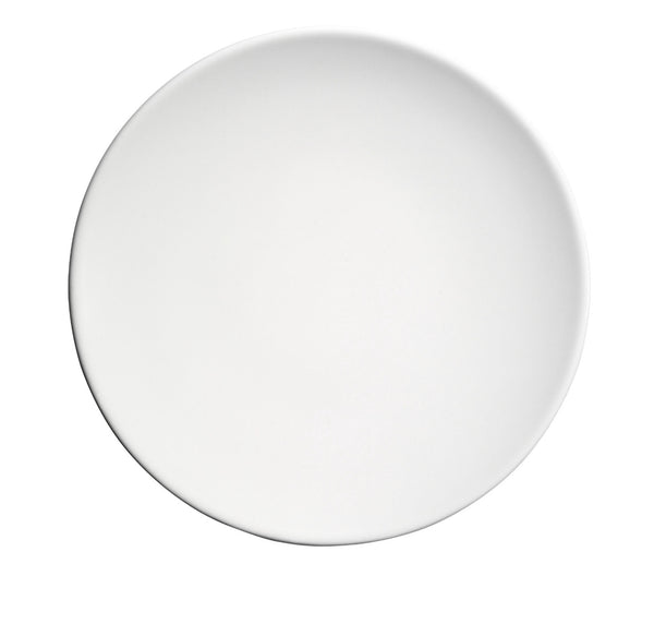 طبق مسطح27سم بورسلين هارليك ابيض كوتاهيا