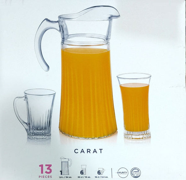 طقم شربات13ق ستيلا ازرق لومينارك اماراتى