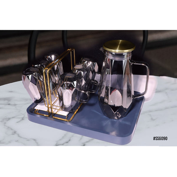 SSG089 طقم شربات 6 ق دبل جلاس اكسفورد
