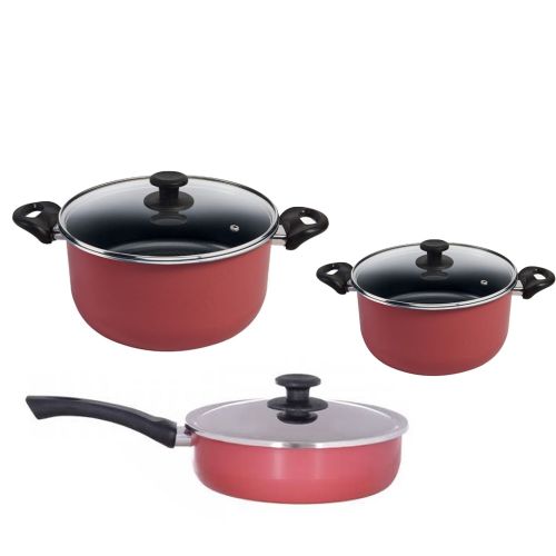 طقم حلل 5 ق مينيت غطاء زجاج تيفال